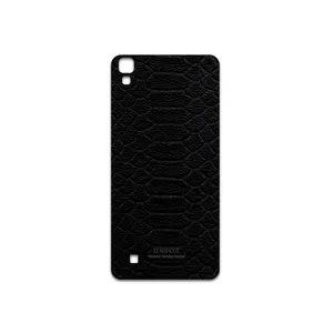 MAHOOT Black-Snake-Leather Cover Sticker for LG X Power