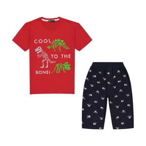Teddy Bear 2011304-72 Short Sleeve T-Shirt And Short Set For Boys