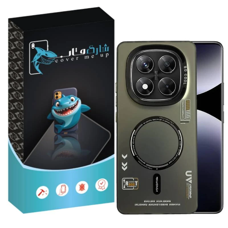 کاور شارک قاب مدل SO COOL طرح UV مناسب برای گوشی موبایل شیائومی Redmi Note 14 Pro 4G / 5G