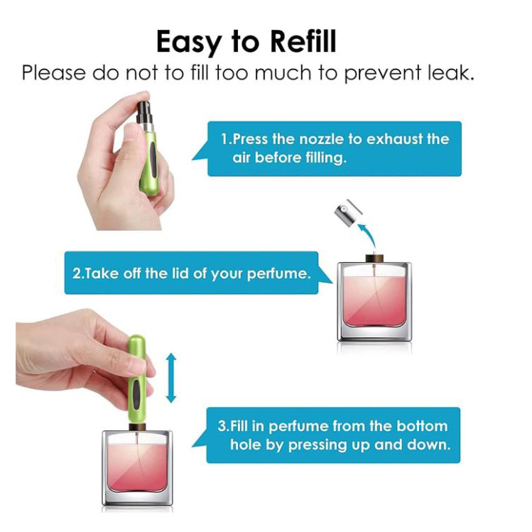 محفظه نگهدارنده عطر مدل Easy-Refill کد MG.01