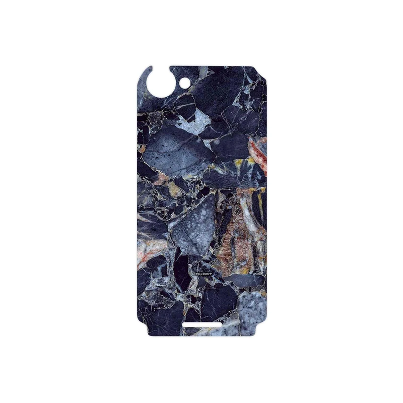برچسب پوششی ماهوت مدل Broken black marble مناسب برای گوشی موبایل سونی Xperia L
