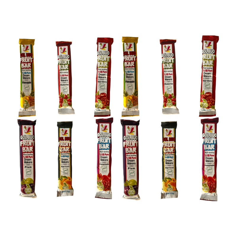 لواشک استیکی گل بو - 60 گرم بسته 12 عددی