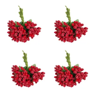 گل مصنوعی مدل پرچم شکری کد 20110 مجموعه 4 عددی