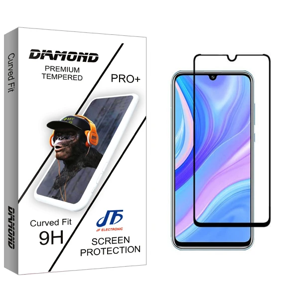 محافظ صفحه نمایش جی اف مدل Diamond glass مناسب برای گوشی موبایل هوآوی P Smart 2019