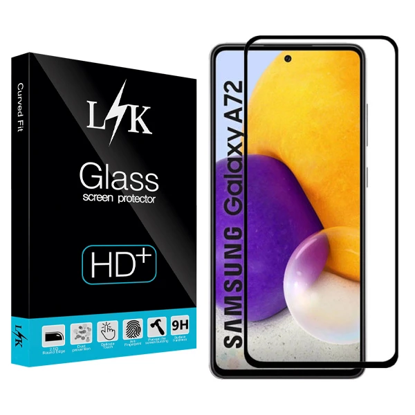 محافظ صفحه نمایش سرامیکی مات مدل +HD مناسب برای گوشی موبایل سامسونگ Galaxy A72