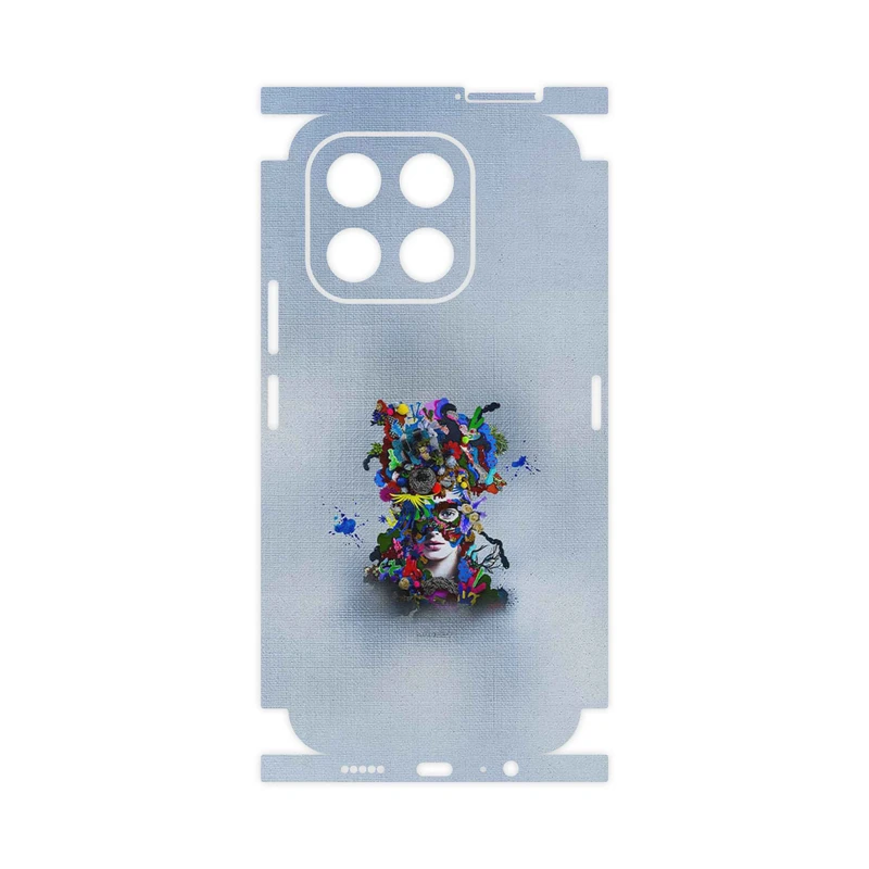 برچسب پوششی ماهوت مدل Collage of surreal Portrait of Women 4-FullSkin مناسب برای گوشی موبایل آنر X6c