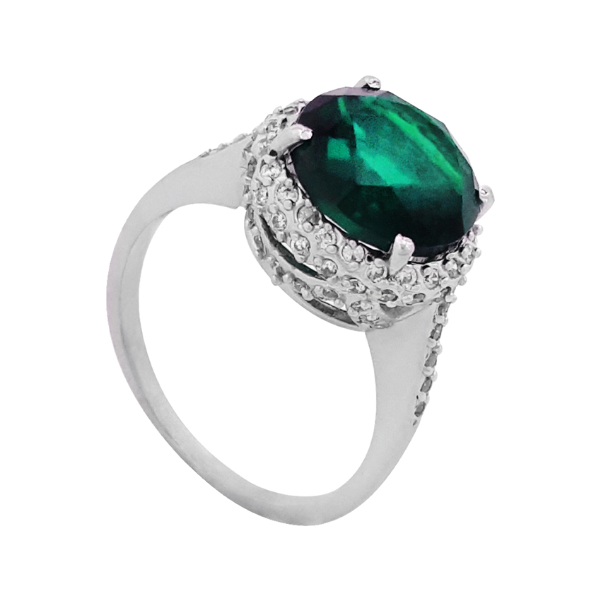 انگشتر نقره زنانه کد R195PG