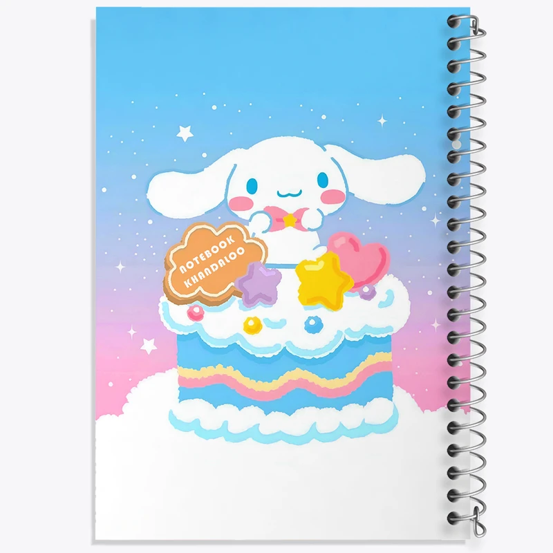 دفتر نقاشی 50 برگ خندالو طرح سینامونرول هلو کیتی کد N4773