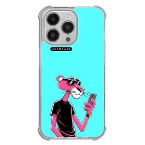 AKAM AMC-WTA13PRO-PINK PANTHER1 Cover For Apple iPhone 13 Pro