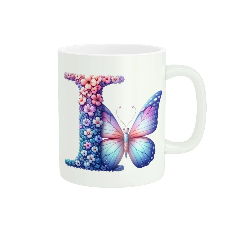 ماگ پاد آفرین طرح حرف I کد 2974