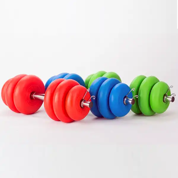 دمبل وزنه پویا مدل PVP09 وزن 9 کیلوگرم بسته 2 عددی