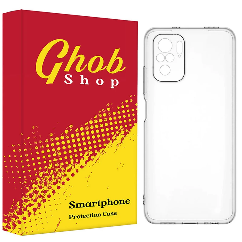 کاور قاب شاپ مدل ژله ای ساده مناسب برای گوشی موبایل شیائومی Poco M5s / Redmi Note 10 4G / Redmi Note 10S