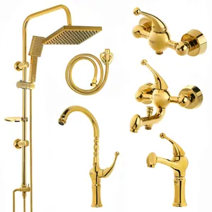 ست شیرآلات کویران آذر مدل پاریس کد 01 مجموعه 6 عددی