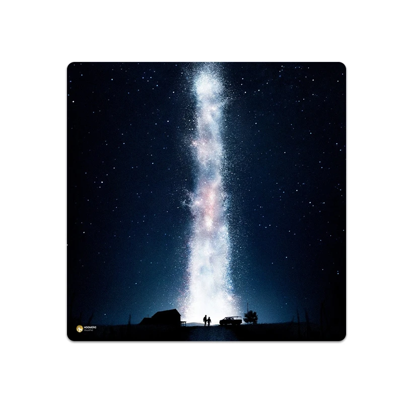 ماوس پد هومرو مدل NX199 طرح فیلم Interstellar سایز 40x40 سانتی‌متر