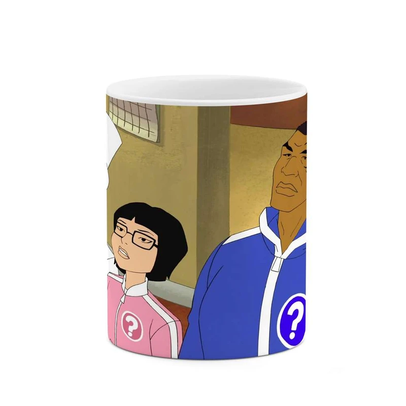 ماگ کاکتی مدل کارتون Mike Tyson Mysteries کد mgh22746
