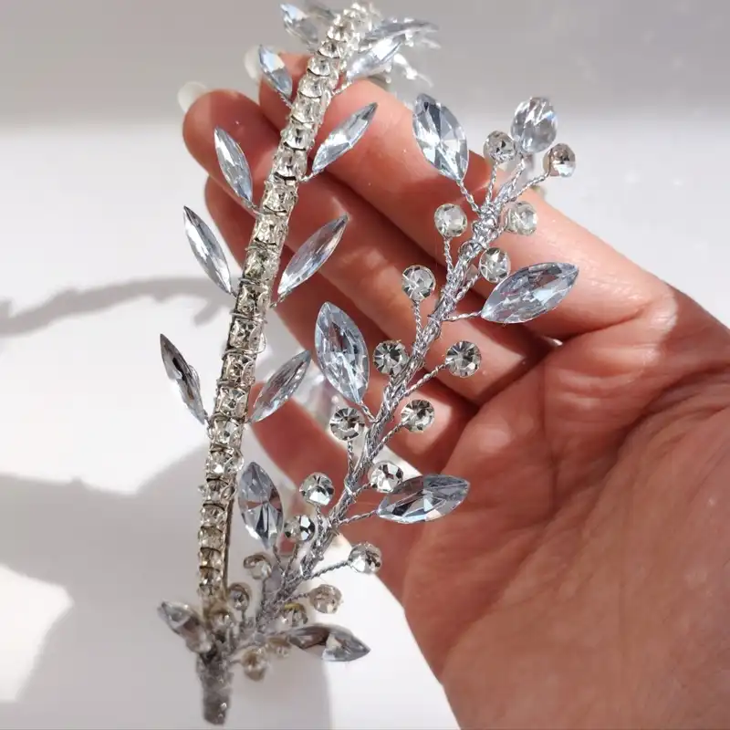 تل مو زنانه مدل  دو خطی ریسه ای کد 21 20