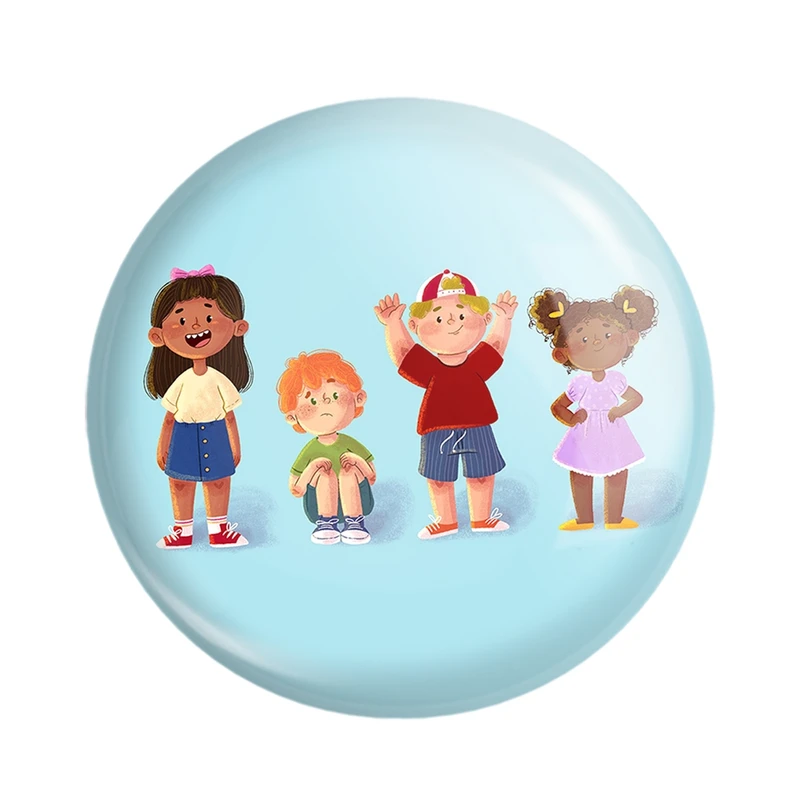 مگنت خندالو مدل دخترانه فانتزی کد 25753