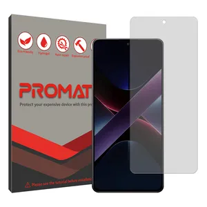 Promate Resistant model transparent screen protector suitable for Xiaomi Poco X7 mobile phone 