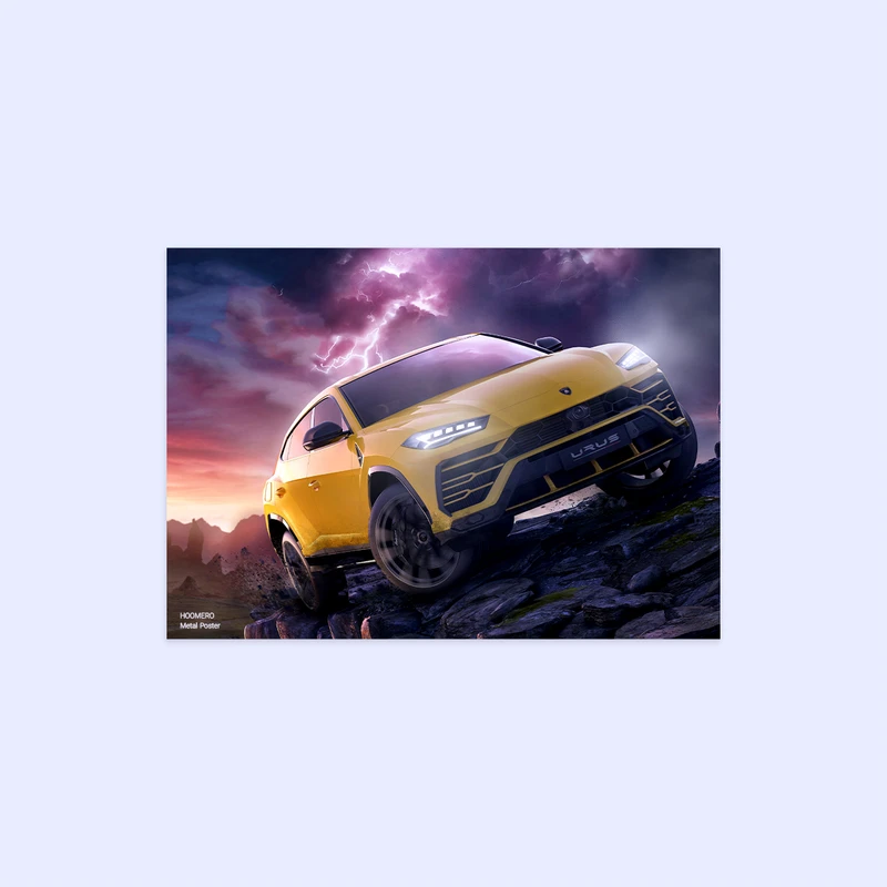 پوستر هومرو مدل فلزی طرح Forza Horizon کد PS472
