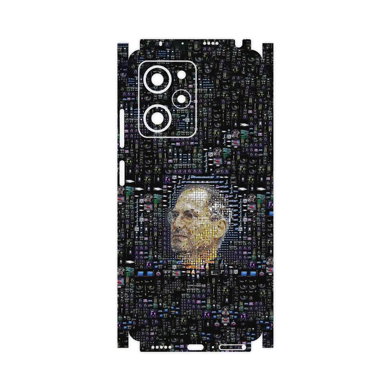برچسب پوششی ماهوت مدل Collage of Steve Jobs 2-FullSkin مناسب برای گوشی موبایل شیائومی Poco X5 Pro