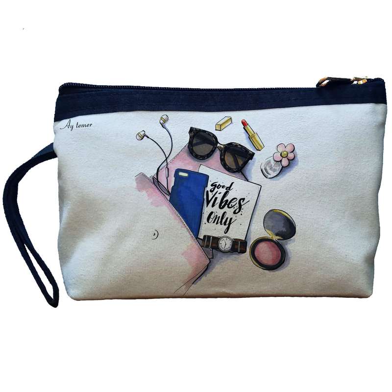 کیف لوازم آرایش زنانه آی تمر کد 144