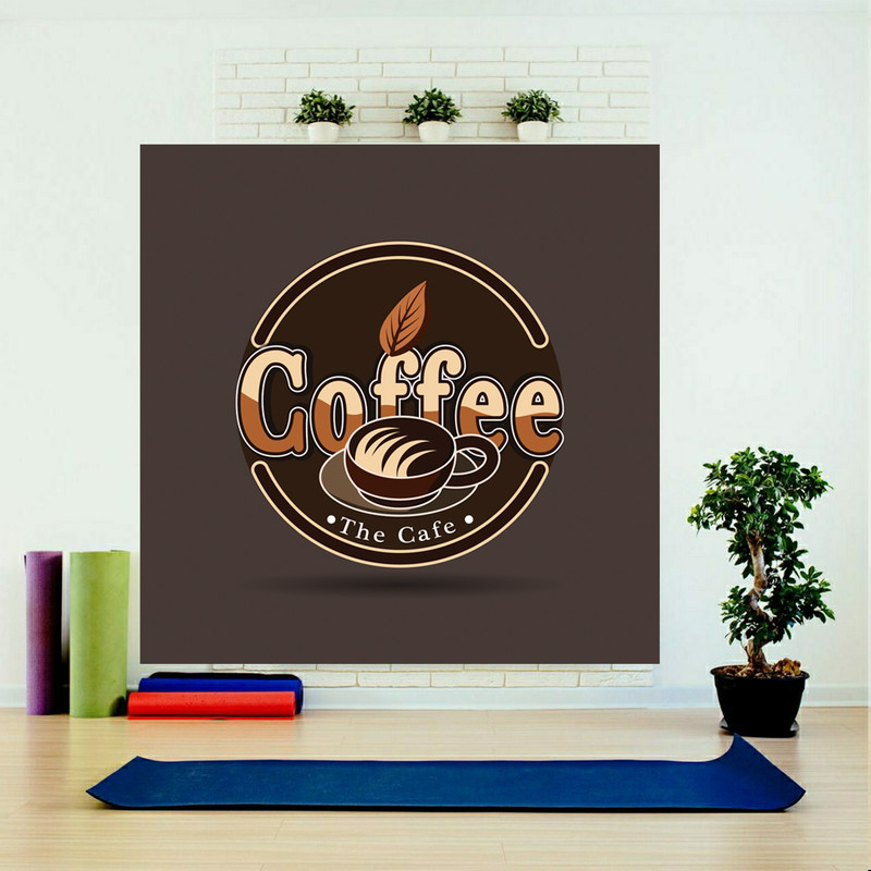 پوستر طرح قهوه مدل کافی و فنجان کد FP1031