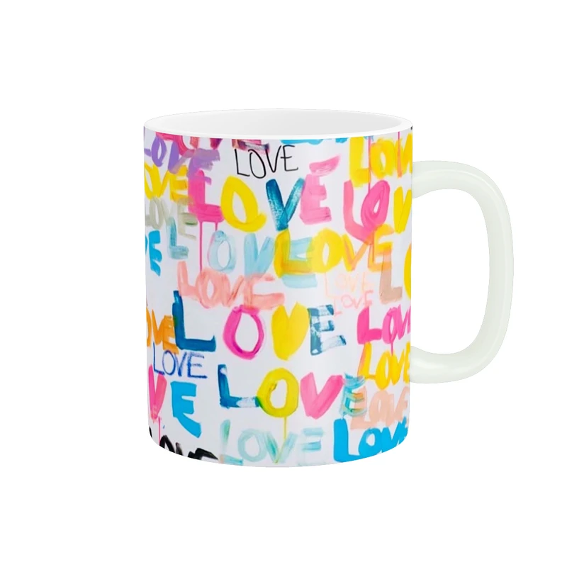 ماگ پاد آفرین طرح LOVE کد 1542