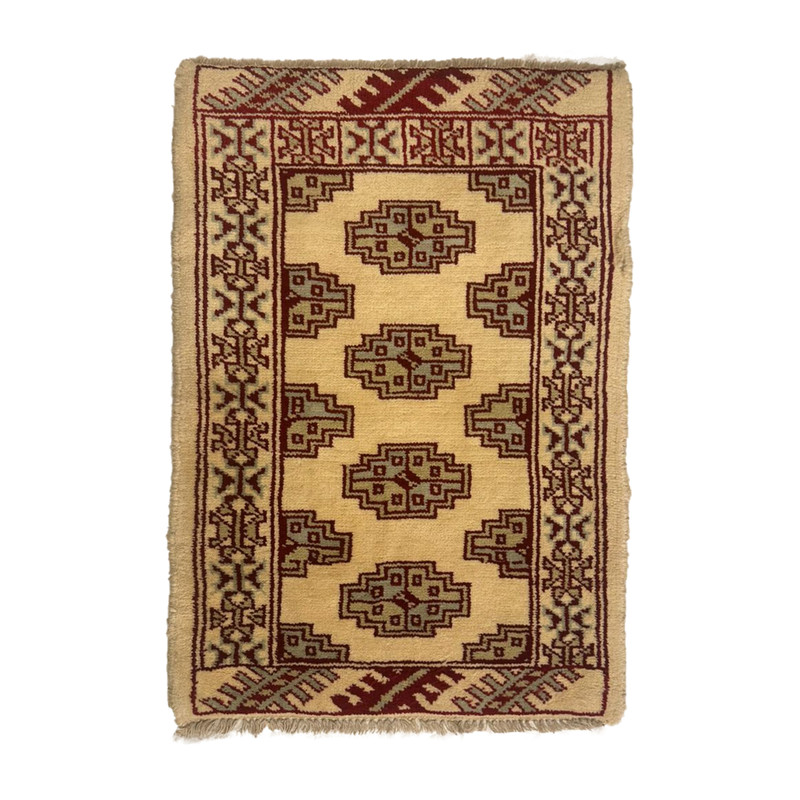 فرش دستباف نیم متری مدل ترکمن کد Nkp/stp6
