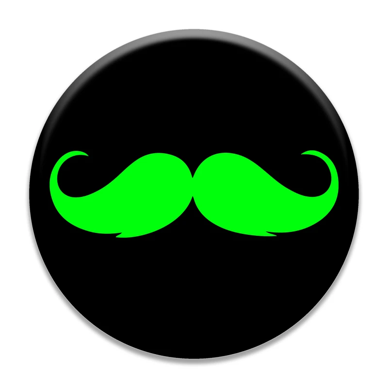 برچسب موبایل مای سیحان مدل Moustache مناسب برای پایه نگهدارنده مغناطیسی