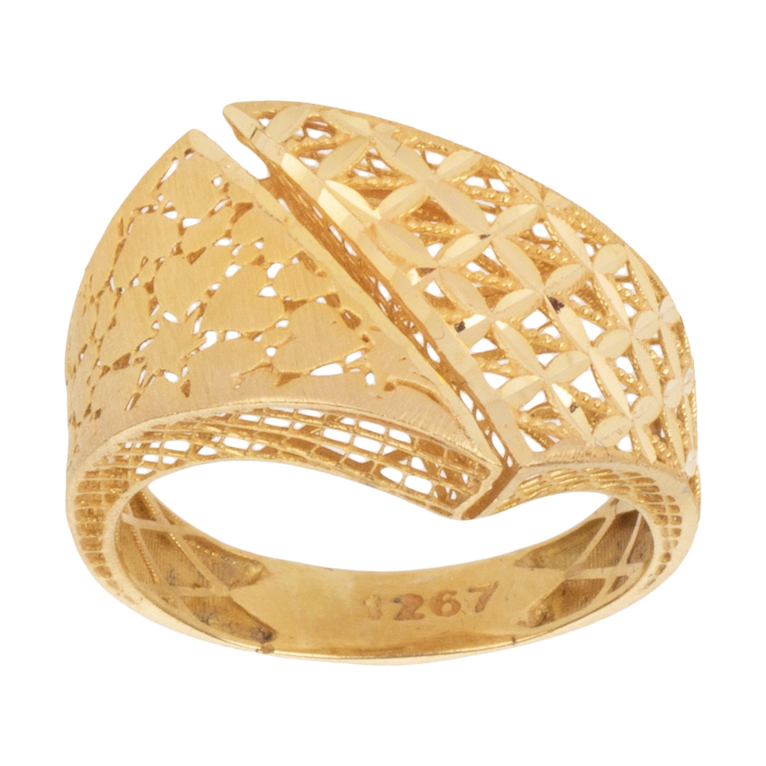 انگشتر طلا 18 عیار زنانه مایا ماهک مدل MR0393 -  - 1
