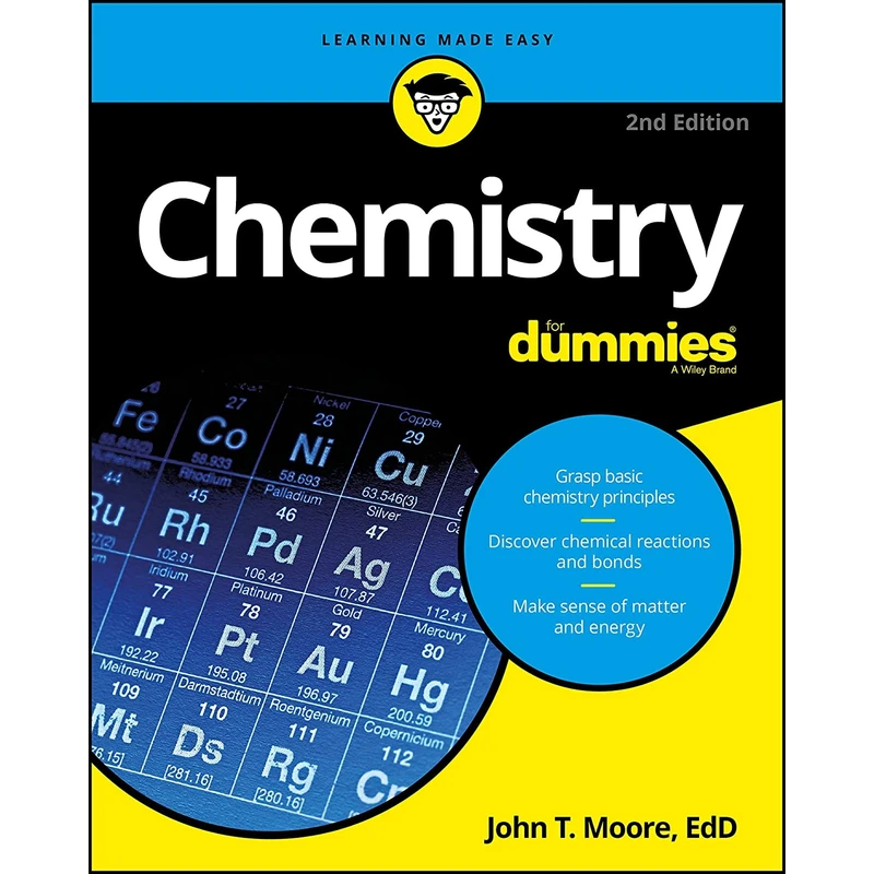 کتاب Chemistry For Dummies اثر John T. Moore انتشارات For Dummies
