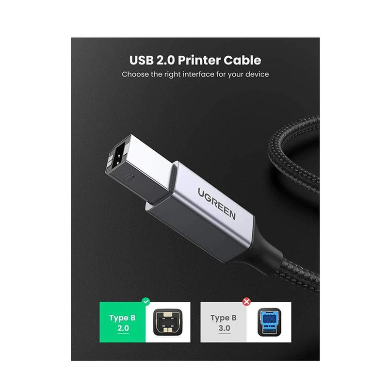 کابل پرینتر یوگرین مدل US369-80804 طول 3 متر