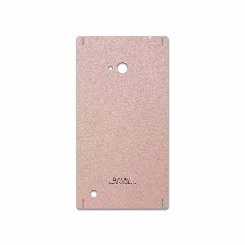 برچسب پوششی ماهوت مدل Rose Gold Leather مناسب برای گوشی موبایل نوکیا Lumia 720