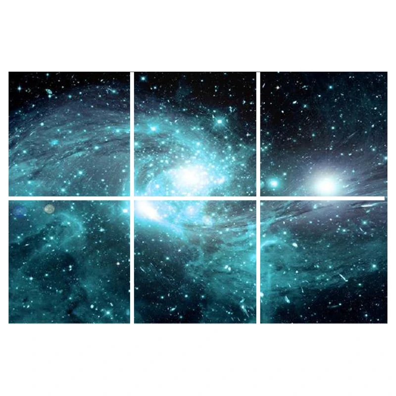 تایل سقفی آسمان مجازی مدل ns122-2x3p مجموعه 6 عددی تایل سقفی آسمان مجازی مدل ns122-2x3p مجموعه 6 عددی