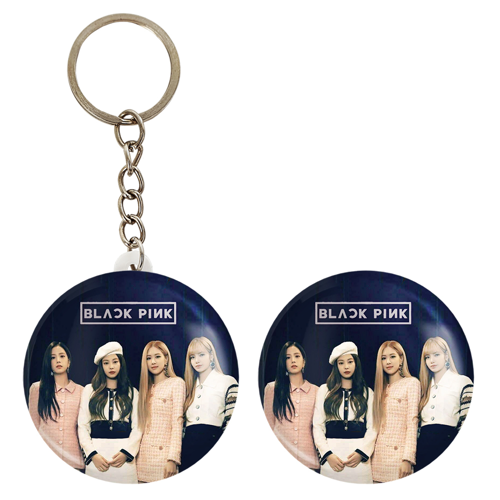 پیکسل خندالو مدل گروه بلک پینک کد 14564 به همراه جاکلیدی