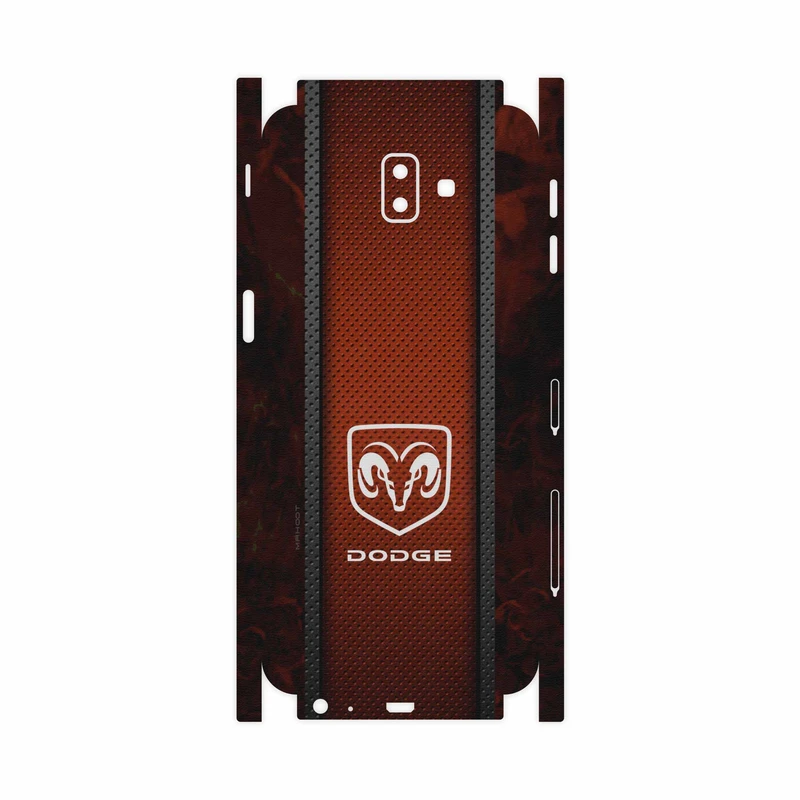 برچسب پوششی ماهوت مدل Dodge-FullSkin مناسب برای گوشی موبایل سامسونگ Galaxy J6 Plus