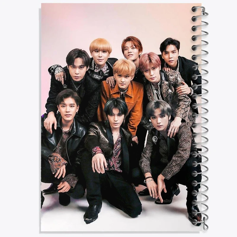 دفتر مشق 50 برگ خندالو مدل گروه NCT کد 12209