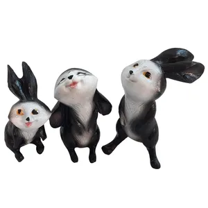 مجسمه مدل خرگوش مجموعه 3 عددی