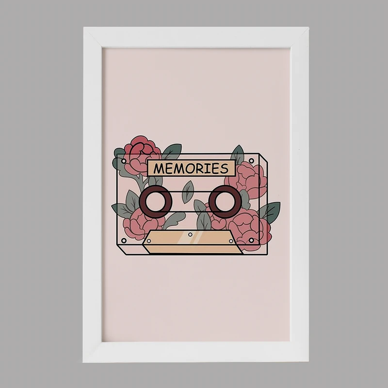 تابلو خندالو مدل نوار کاست کد F3153