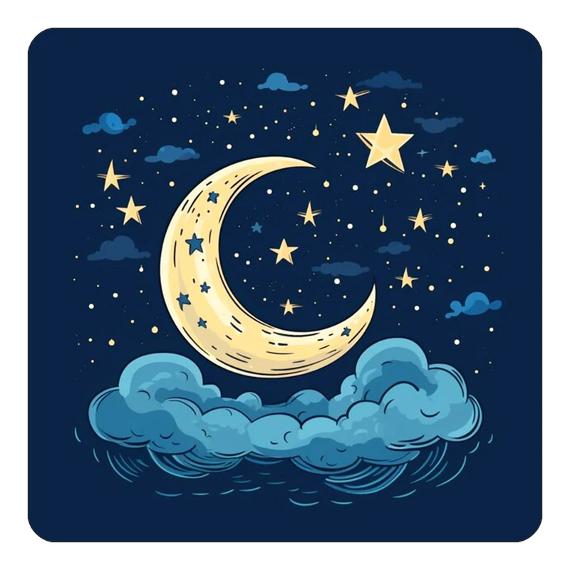 مگنت کاکتی طرح ماه و ستاره مدل mp54289