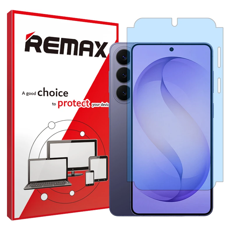 محافظ صفحه نمایش مات آنتی بلو ریمکس مدل هیدروژلی مناسب برای گوشی موبایل سامسونگ Galaxy S26