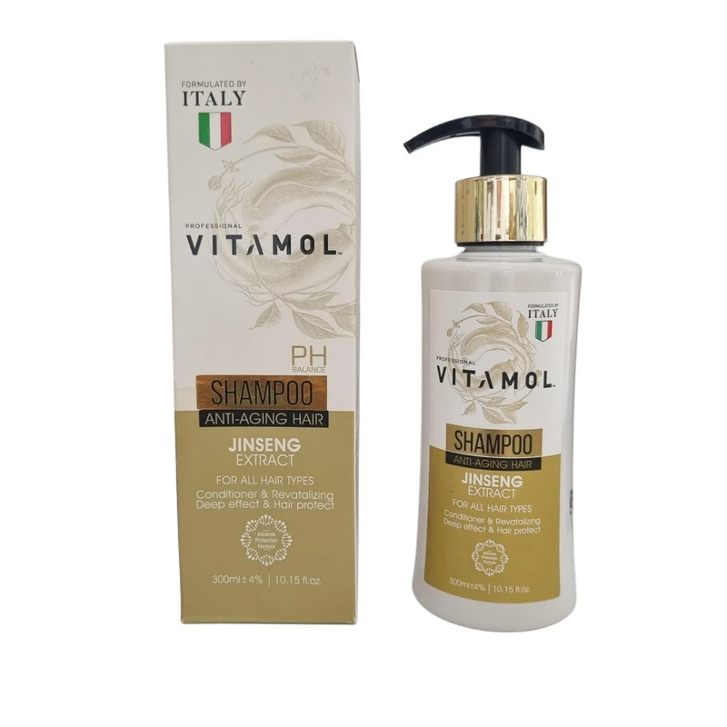 شامپو مو ویتامول مدل جنسینگ حجم 300 میلی لیتر