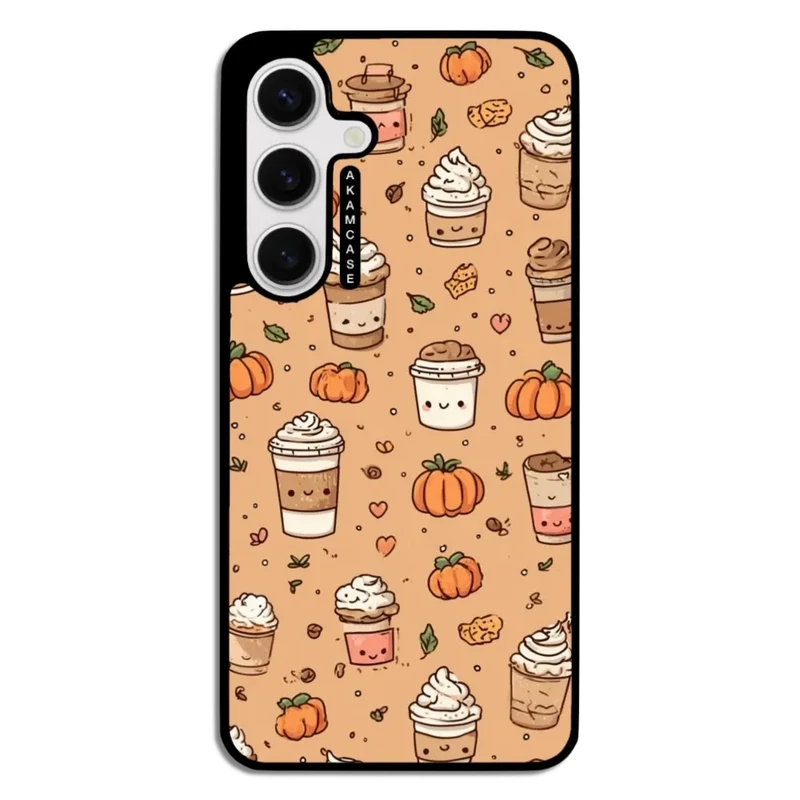 کاور آکام مدل AMC-WSGS24-PUMPKIN-8 مناسب برای گوشی موبایل سامسونگ Galaxy S24