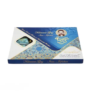 گز لقمه 18 درصد مخلوط پسته و بادام گز کرمانی - 200 گرم