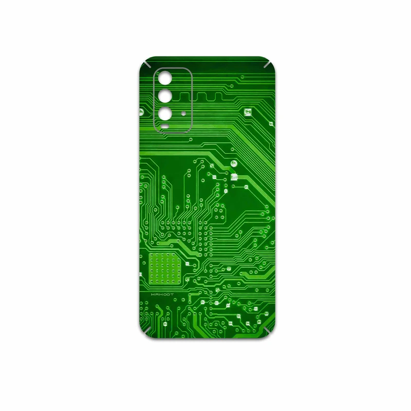 برچسب پوششی ماهوت مدل Green Printed Circuit Board مناسب برای گوشی موبایل شیائومی Redmi 9T