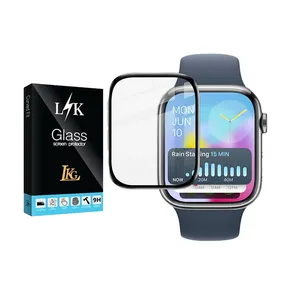  محافظ صفحه نمایش ال کا جی مدل PMMA مناسب برای ساعت هوشمند اپل Series10-46mm