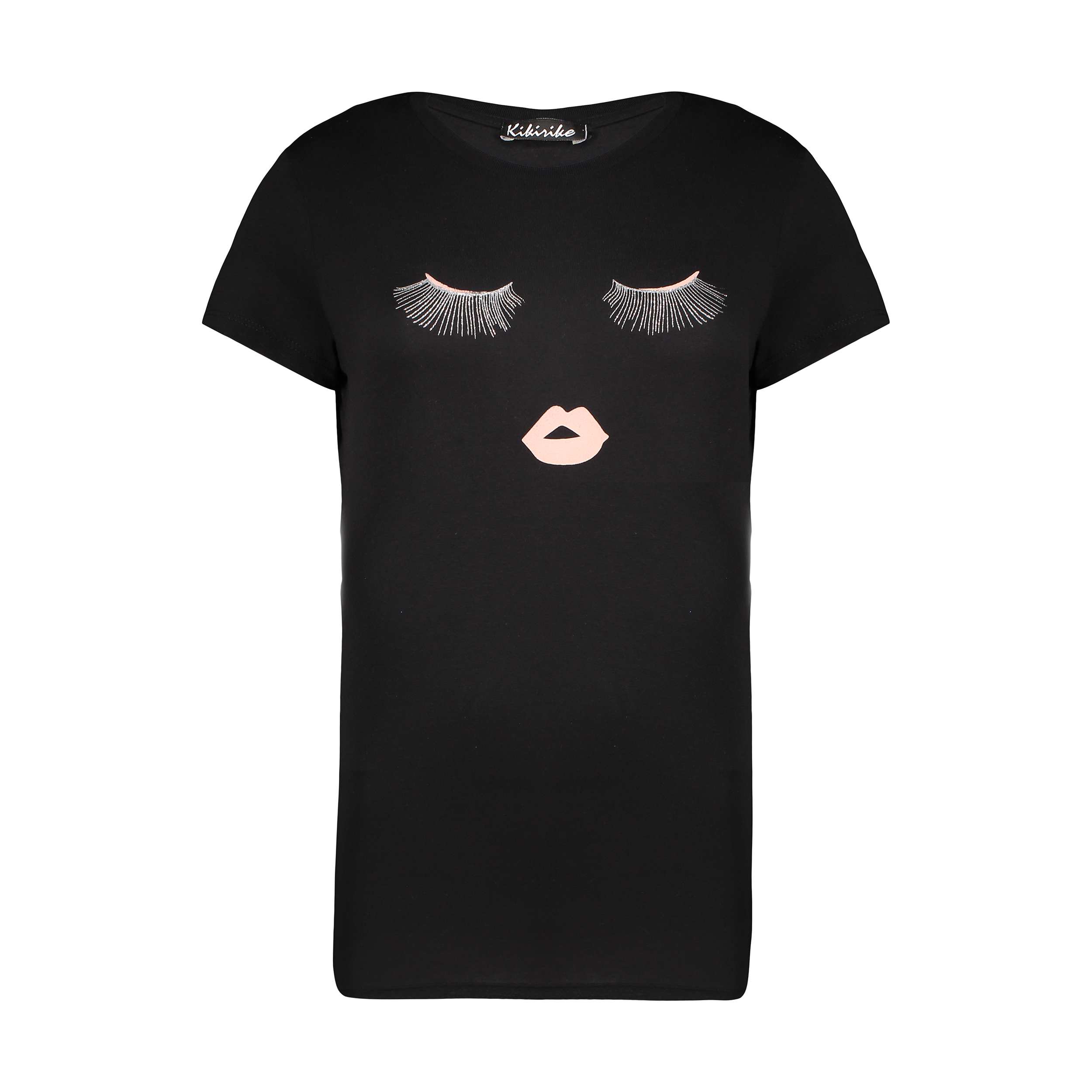 تی شرت زنانه کیکی رایکی مدل BB02930-001 -  - 1