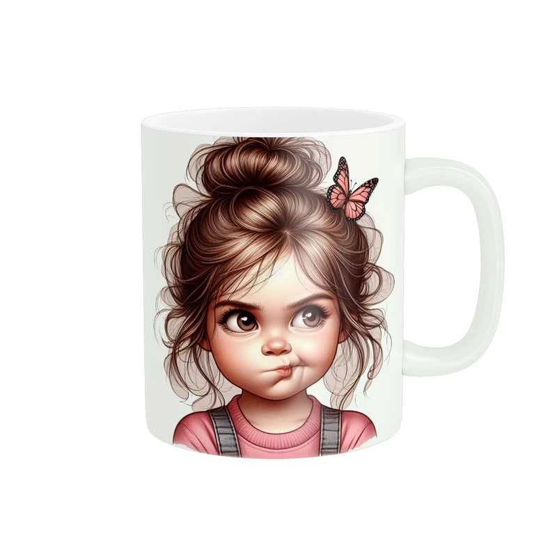 ماگ پاد آفرین طرح دخترک کد 1518