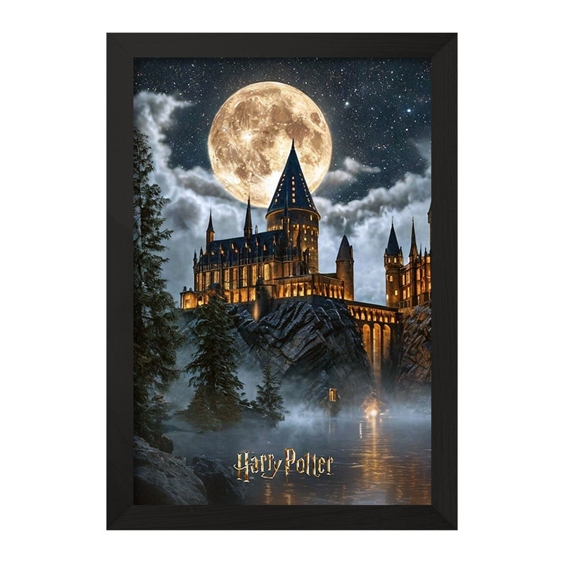 تابلو خندالو مدل هاگوارتز هری پاتر (Harry Potter) کد F8825