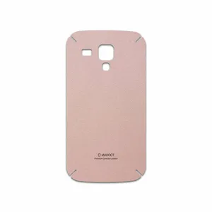 MAHOOT Rose Gold Leather Cover Sticker for Samsung Galaxy S Duos GT S7562